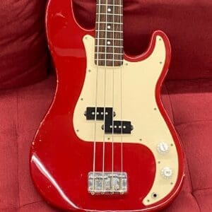 Squier by Fender 50th Anniversary P-Bass 1996 - Torino Red