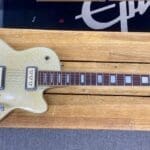 DeArmond M-75T Electric Guitar w/ Bigsby – Champagne Sparkle
