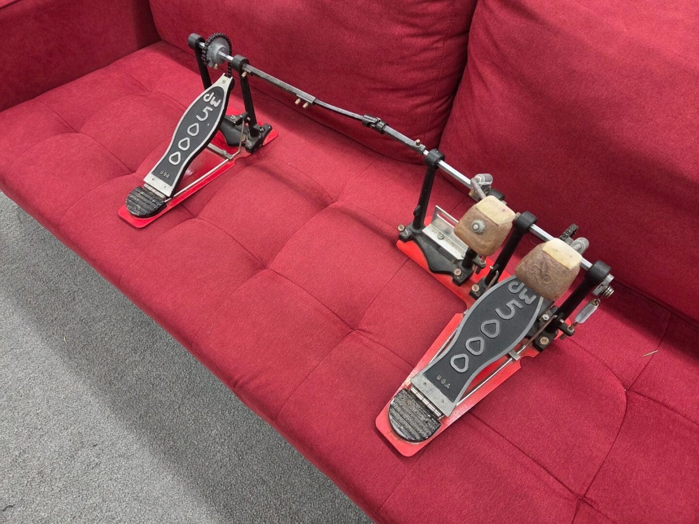 DW 5000 Series Double Bass Drum Pedal Early Version