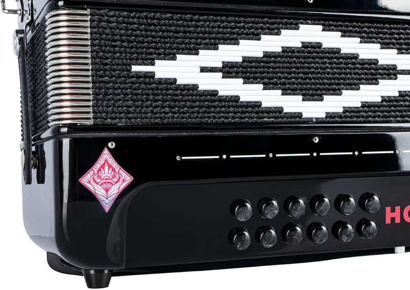 Hohner ACES II 34-Button Accordion with 3 Registers Black FBbEb - Image 6