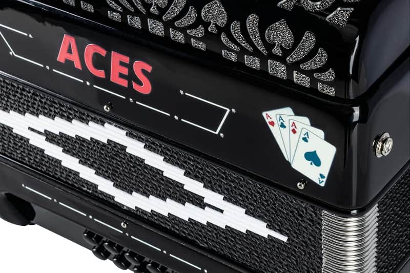 Hohner ACES II 34-Button Accordion with 3 Registers Black FBbEb - Image 7