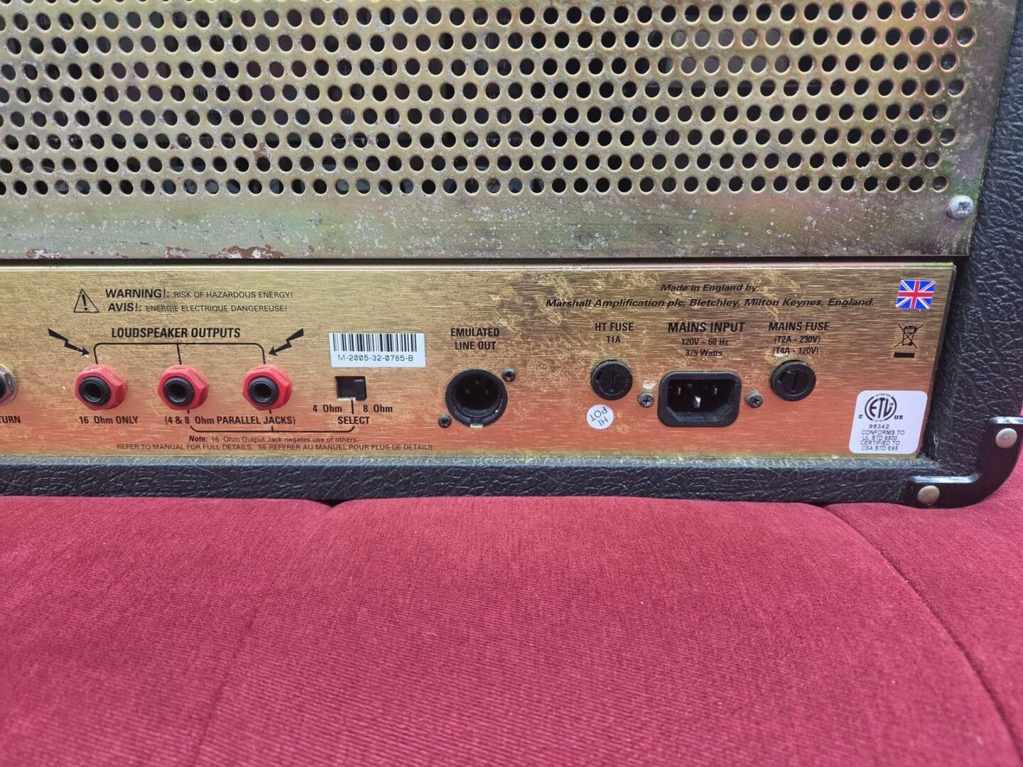 Marshall JCM 2000 TSL 100 Triple Super Lead 3-Channel 100-Watt Guitar Amp Head 2000s - Black Local Pickup Only!!!! - Image 6