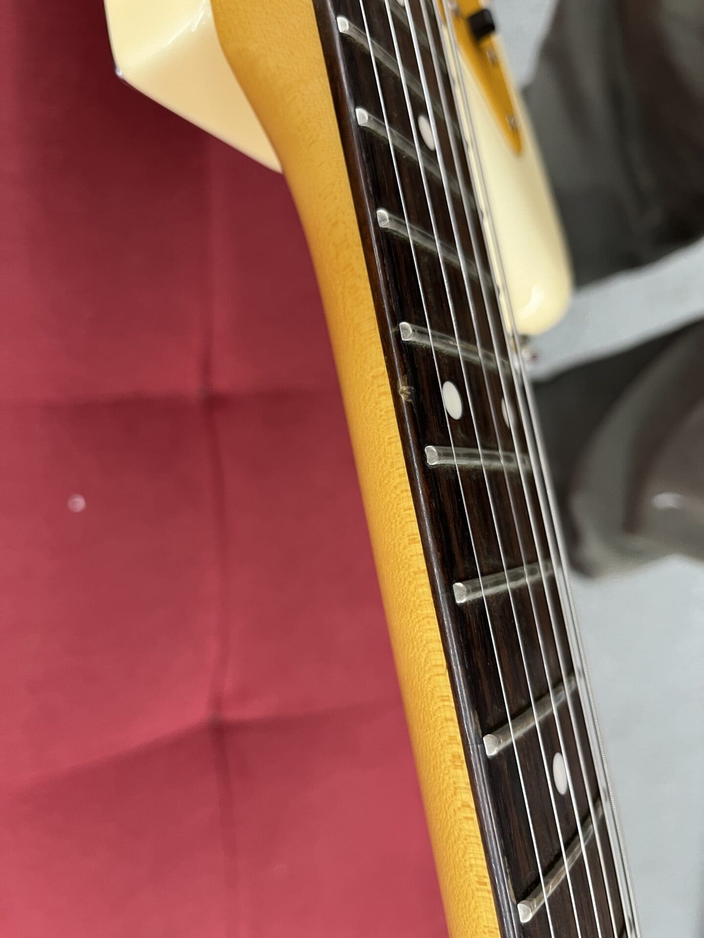 Squier J Mascis Jazzmaster Rosewood 2017 - Vintage White - Image 10