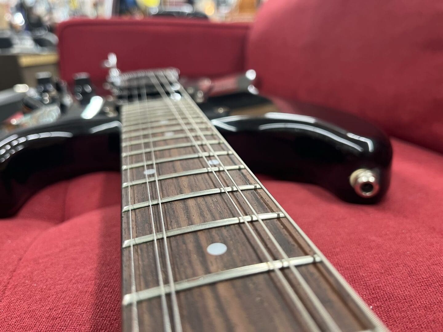 Fender Contemporary Series Stratocaster Deluxe HSS 1985 - Black - Image 11