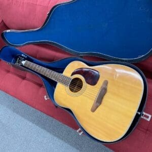 Harmony H1260 Sovereign Jumbo Acoustic Guitar 1960's - Natural