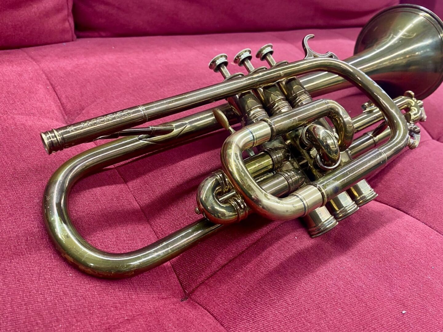 Selmer Paris K-Modified Cornet Serial # 2045 (1958-1959) w/ Original Case - Image 21