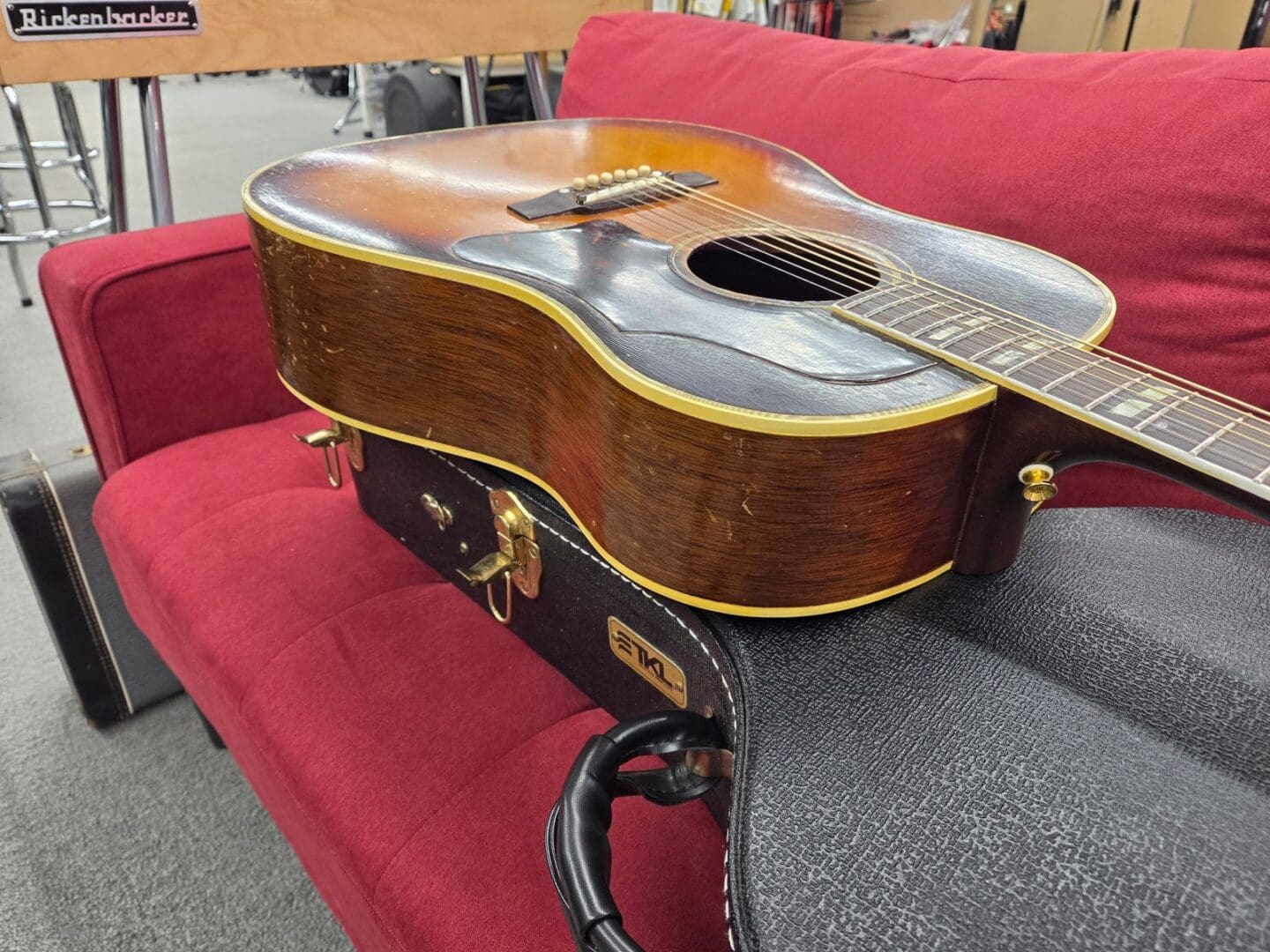Gibson Southern Jumbo with Case 1962 - Sunburnt - Image 7