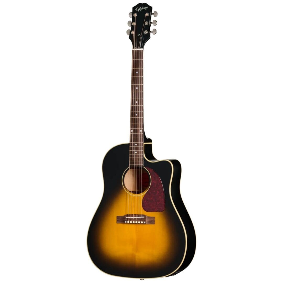 Epiphone J-45 Standard EC with Bag - Vintage Sunburst - Victor Litz