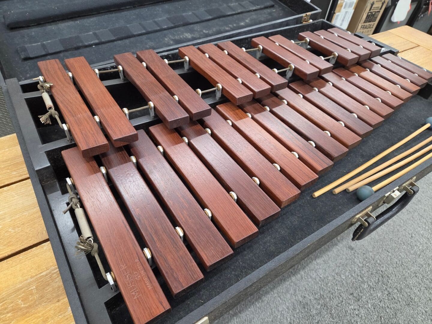 Musser Model 40 Marimba 2.5 Octave with Case - Rosewood Used – Good Price$399.99 Local Pickup Only - Image 4