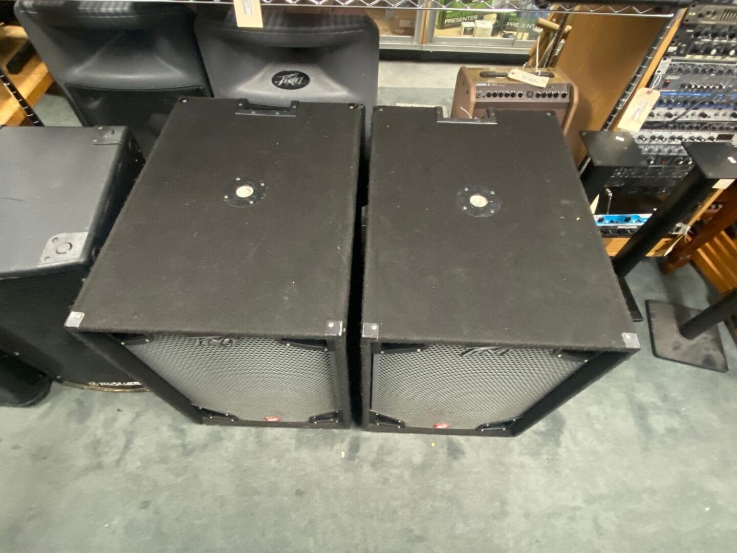 Peavey SP118 18-inch Passive Subwoofer Pair w/ Black Widow Speaker - Made in USA Used – Good Price$400 Local Pickup Only - Image 7