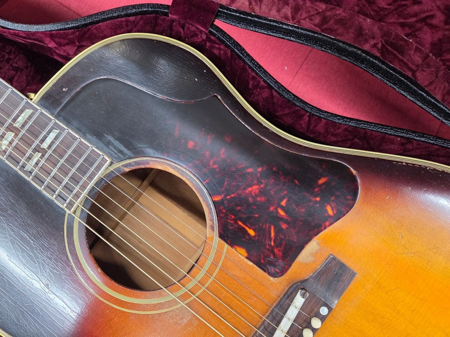 Gibson Southern Jumbo with Case 1962 - Sunburnt - Image 2