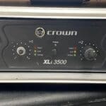 Crown XLI 3500 2-Channel 1350-Watt Power Amp with Rack Case Local Pickup Only!!
