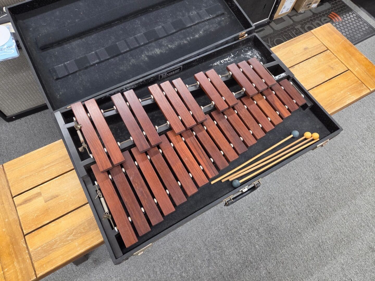 Musser Model 40 Marimba 2.5 Octave with Case - Rosewood Used – Good Price$399.99 Local Pickup Only - Image 5