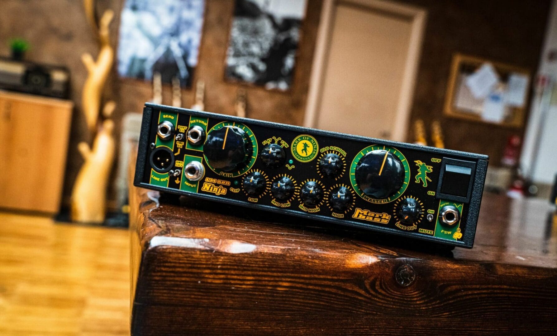 Markbass Little Mark Ninja 58R 1,000-watt Bass Amplifier Head MBH110123 - Image 5
