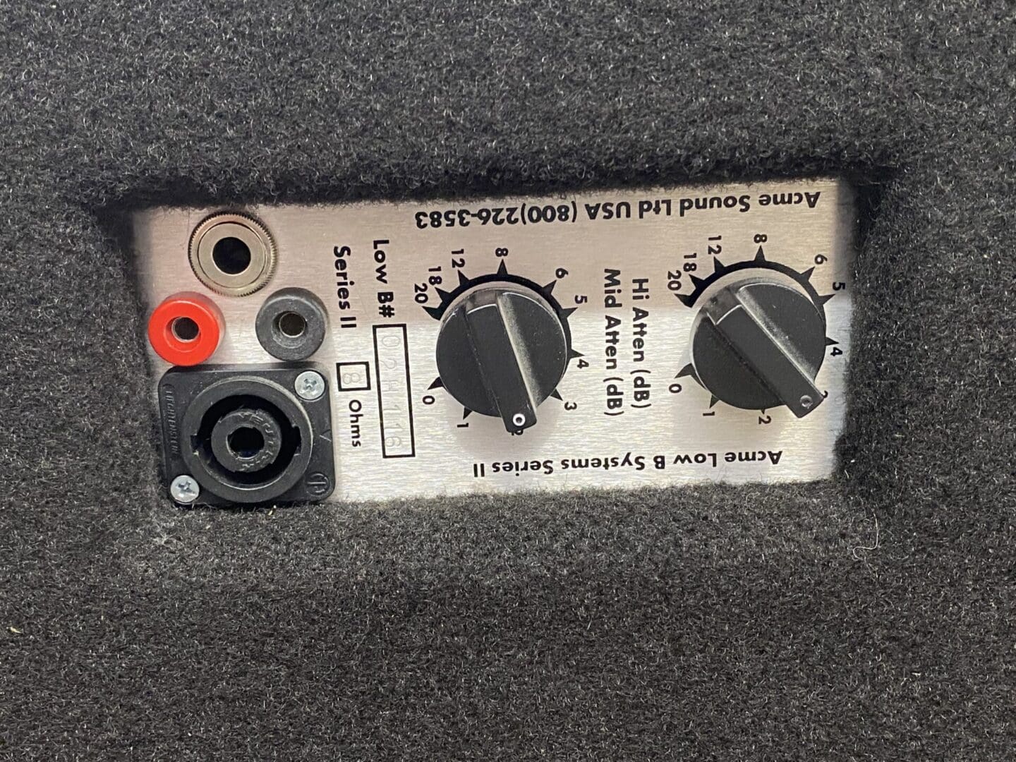 Acme Low B-1 Series II 3-way 8ohm Bass Cabinet - Image 9