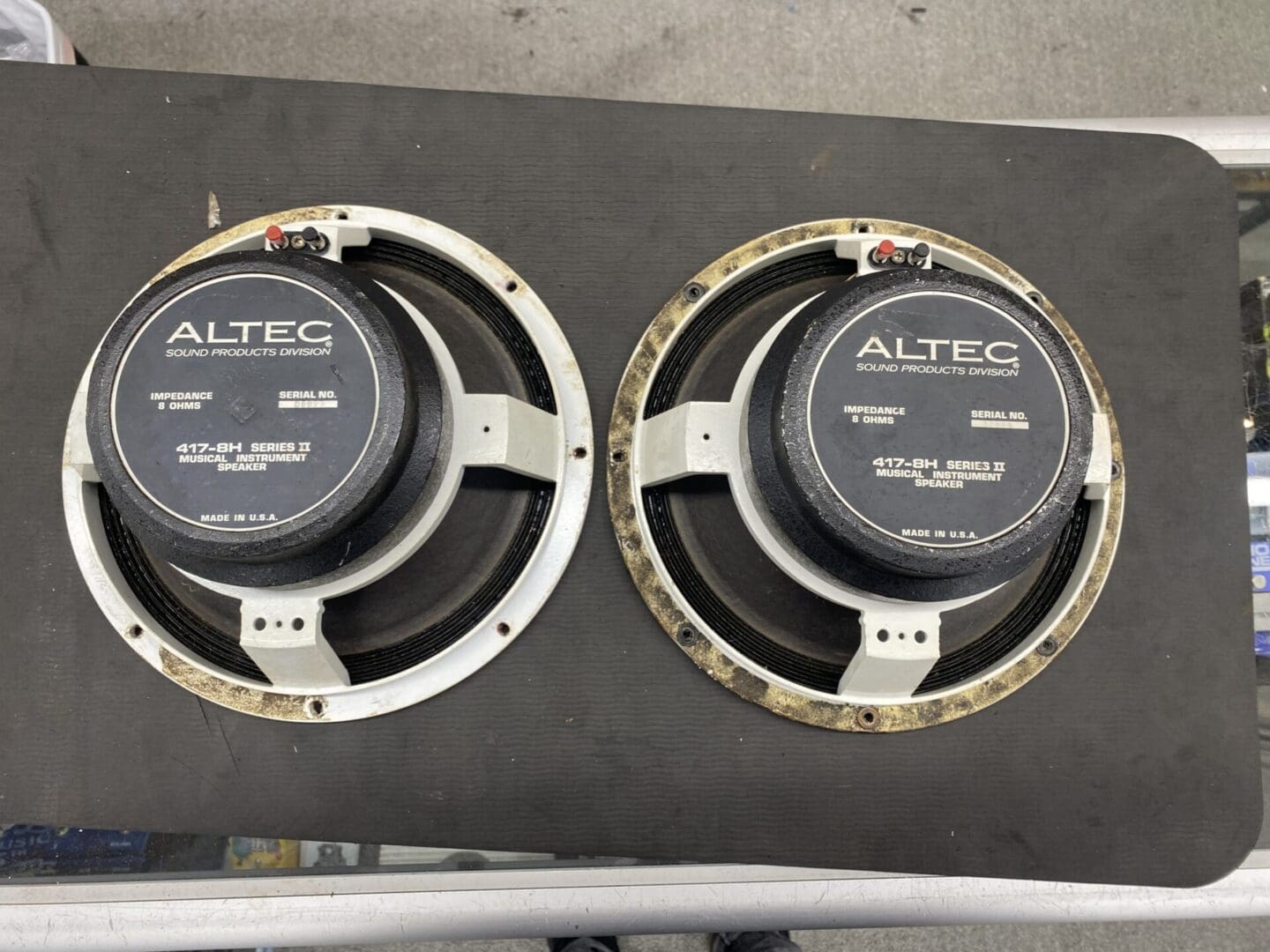 Altec 417-8H series II 12" (8ohm) Speaker Pair