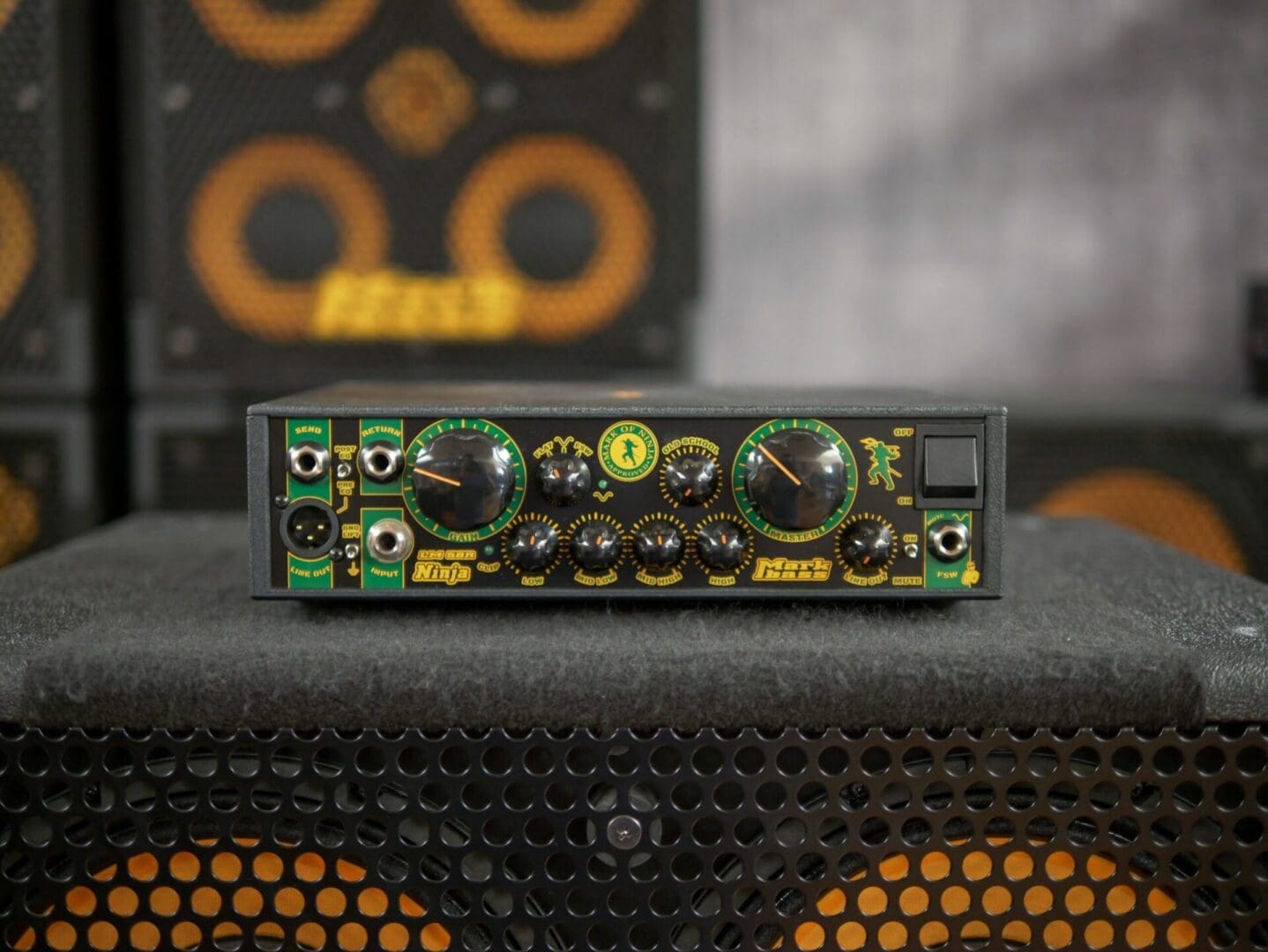 Markbass Little Mark Ninja 58R 1,000-watt Bass Amplifier Head MBH110123 - Image 14
