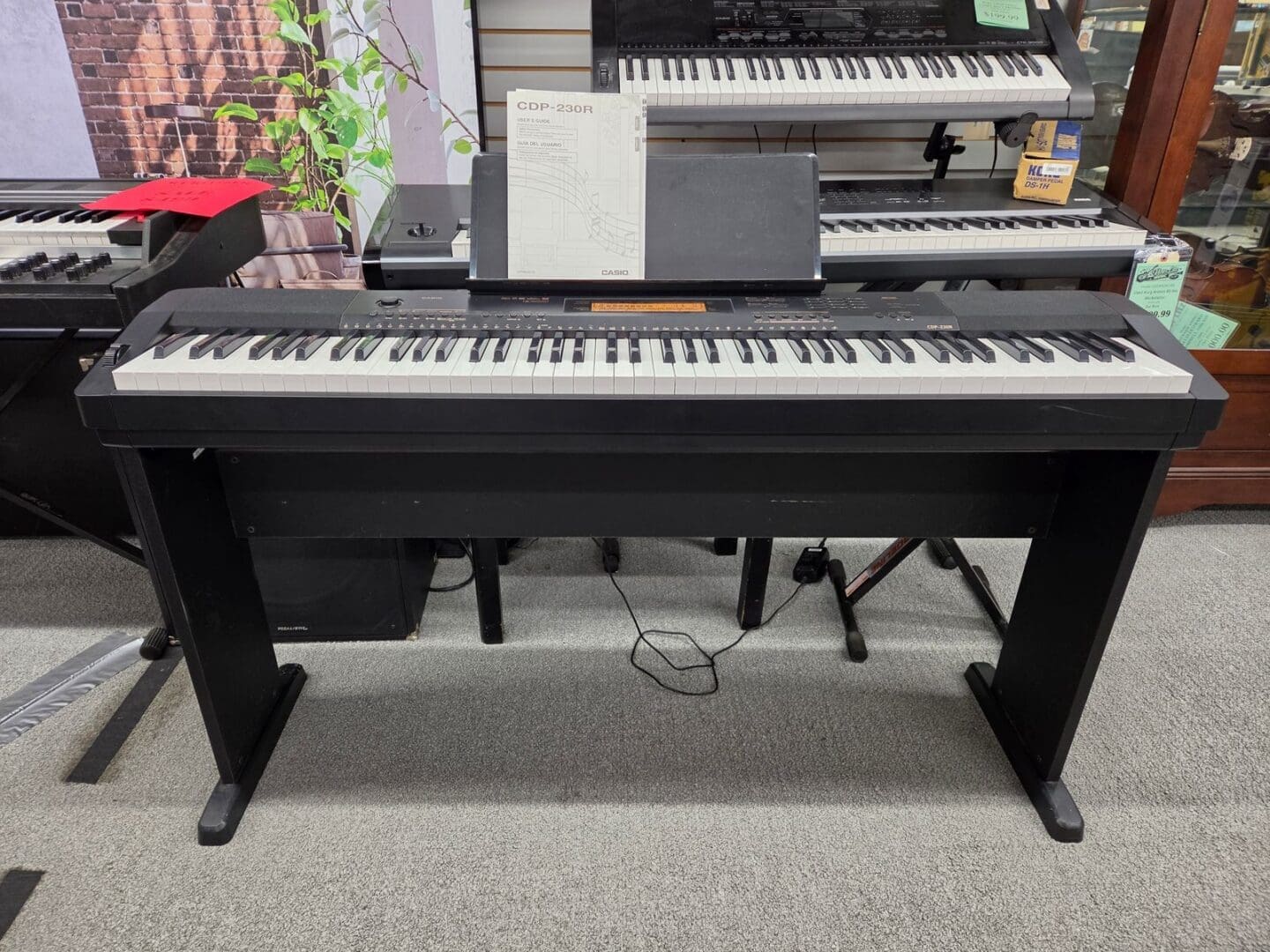 Casio CDP-230R 88-Key Digital Piano with Stand - Black Used – Good Price$299.99 Local Pickup Only - Image 7