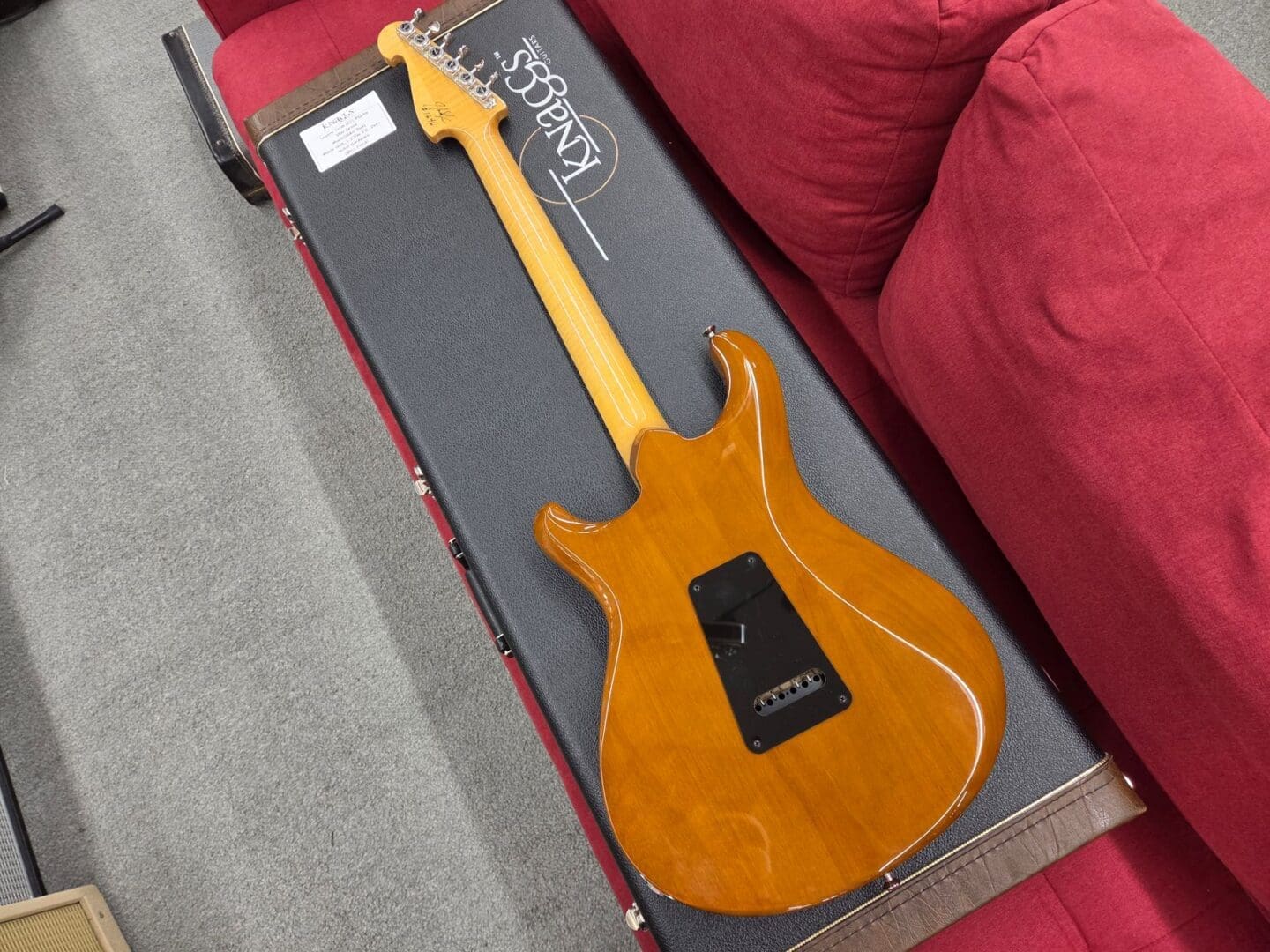 Knaggs Severn Trem HSS #1646 2026 - Blue Green Flame Top - Image 20
