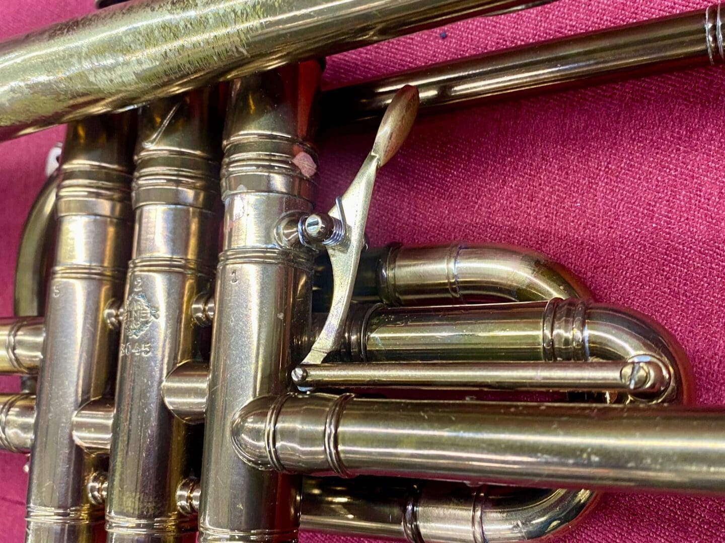 Selmer Paris K-Modified Cornet Serial # 2045 (1958-1959) w/ Original Case - Image 15