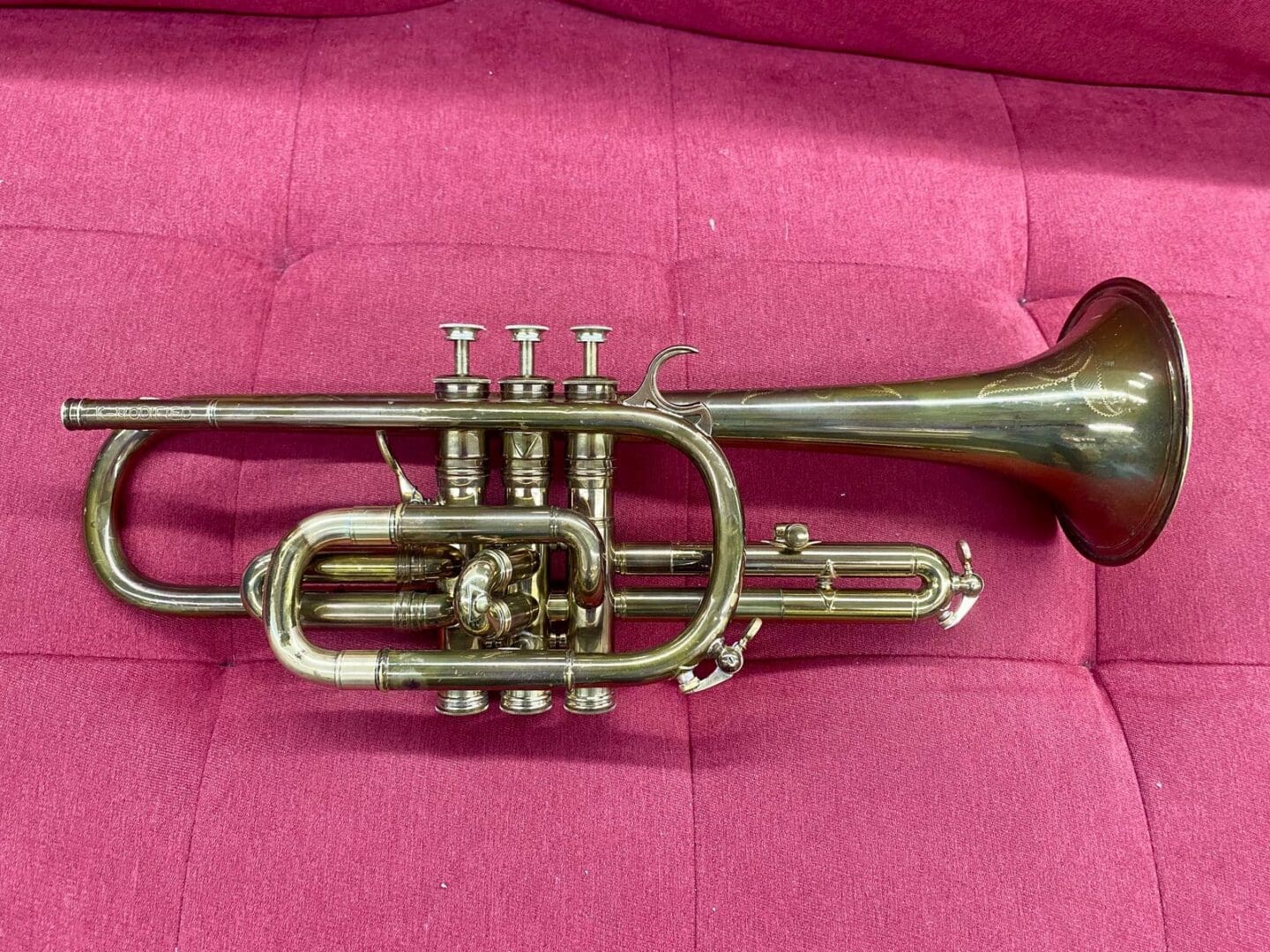 Selmer Paris K-Modified Cornet Serial # 2045 (1958-1959) w/ Original Case - Image 18