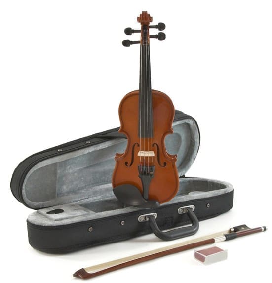 Wilhelm violin outfits Series VLN 85 available in 1/4, 1/2, 3/4 and 4/4 (full size) with case and bow - Image 4