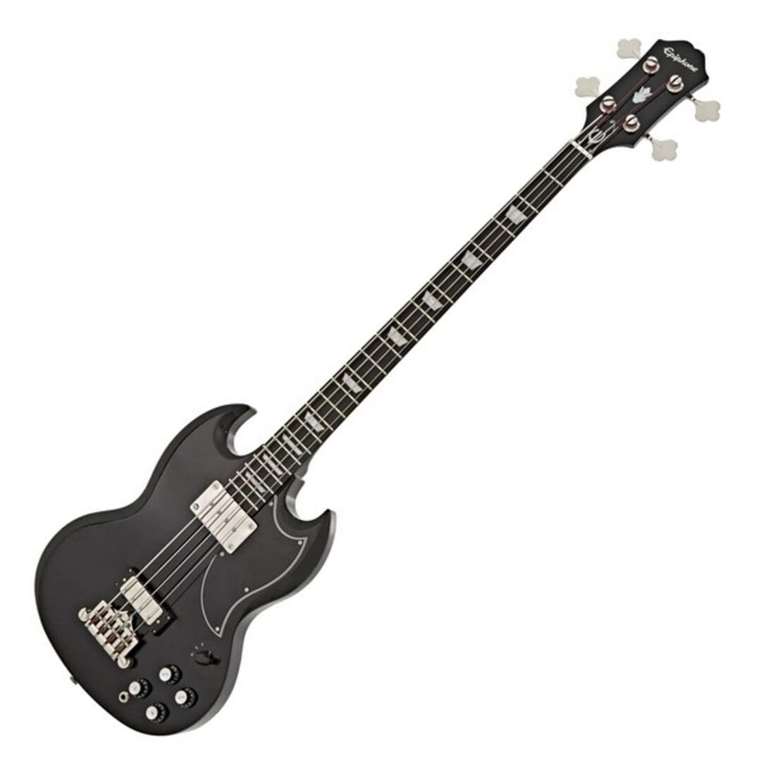 Epiphone SG Bass Guitar - Ebony - Victor Litz
