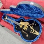 Gretsch Synchromatic Falcon Hollow Body Single-Cut with Bigsby 2025 – Black w/ Case