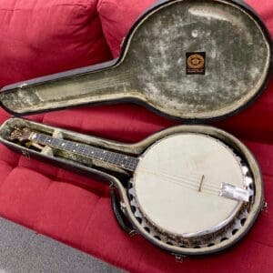 Vega Vegaphone Professional Tenor Banjo 1924 w/ Original Case