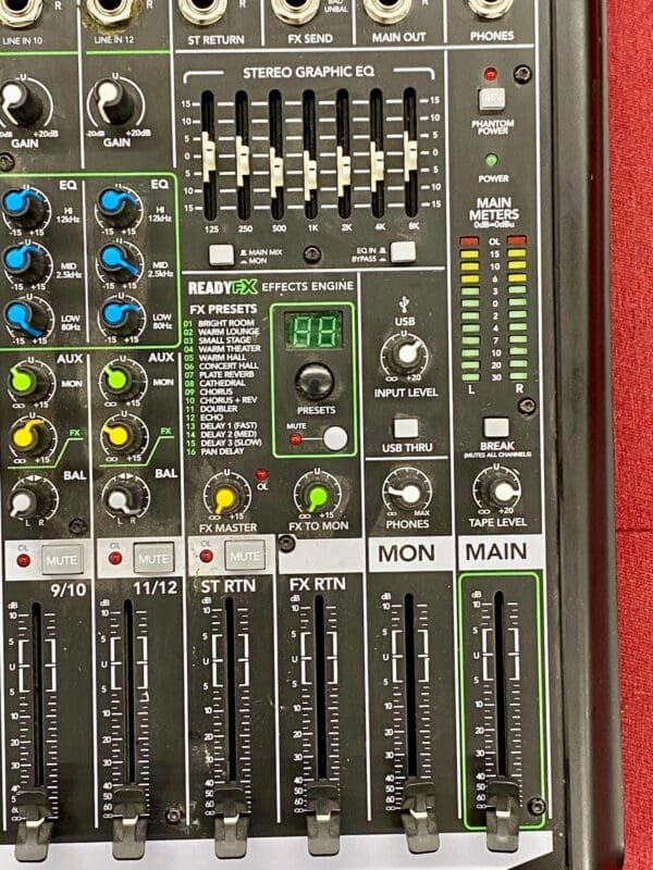 Mackie PROFX12V2 12-Channel Mixer with Effects and USB - Victor Litz