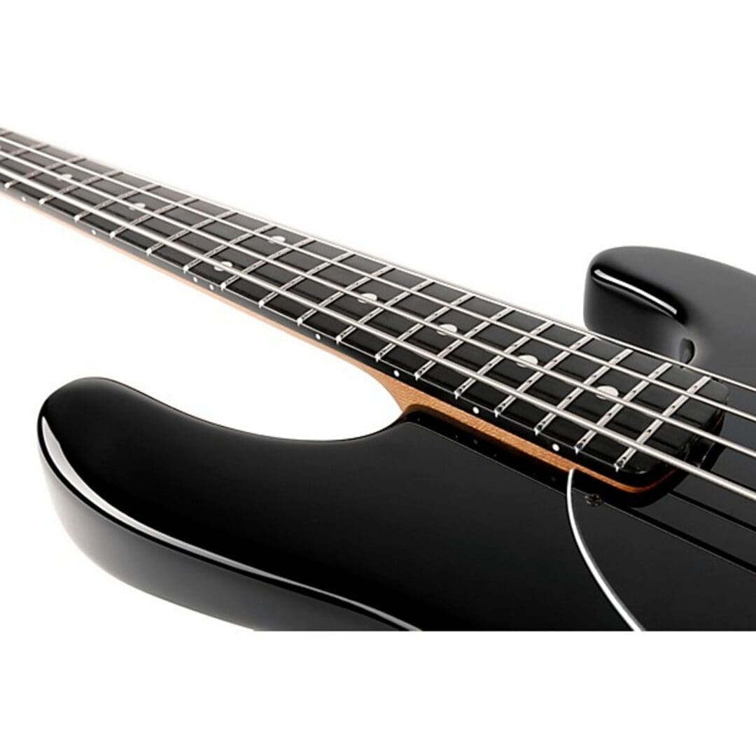 Ernie Ball Music Man DarkRay 4-String Electric Bass Guitar - Obsidian Black w/ Mono Gig Bag - Image 6