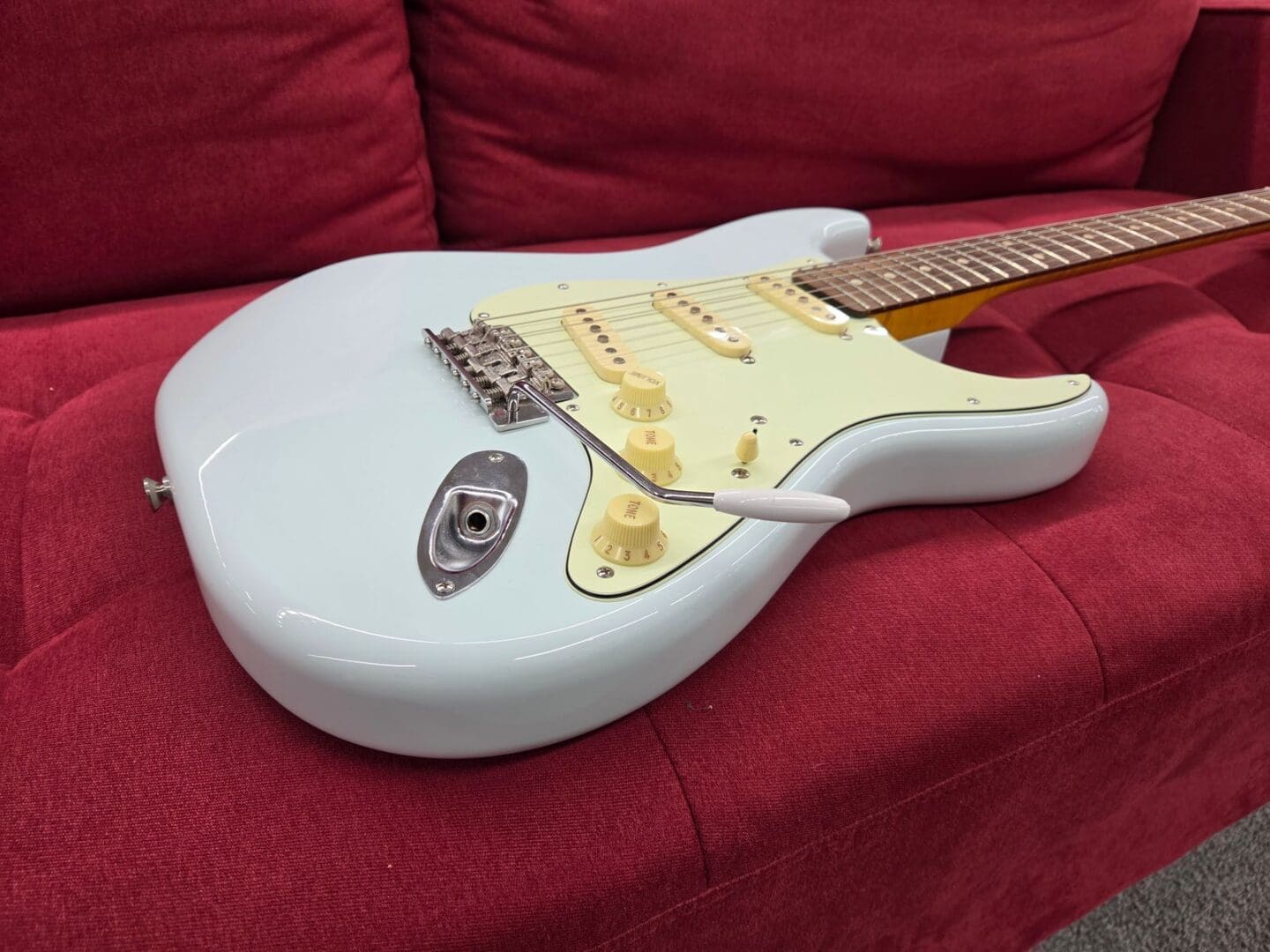 Warmoth Stratocaster - Sonic Blue - Image 9