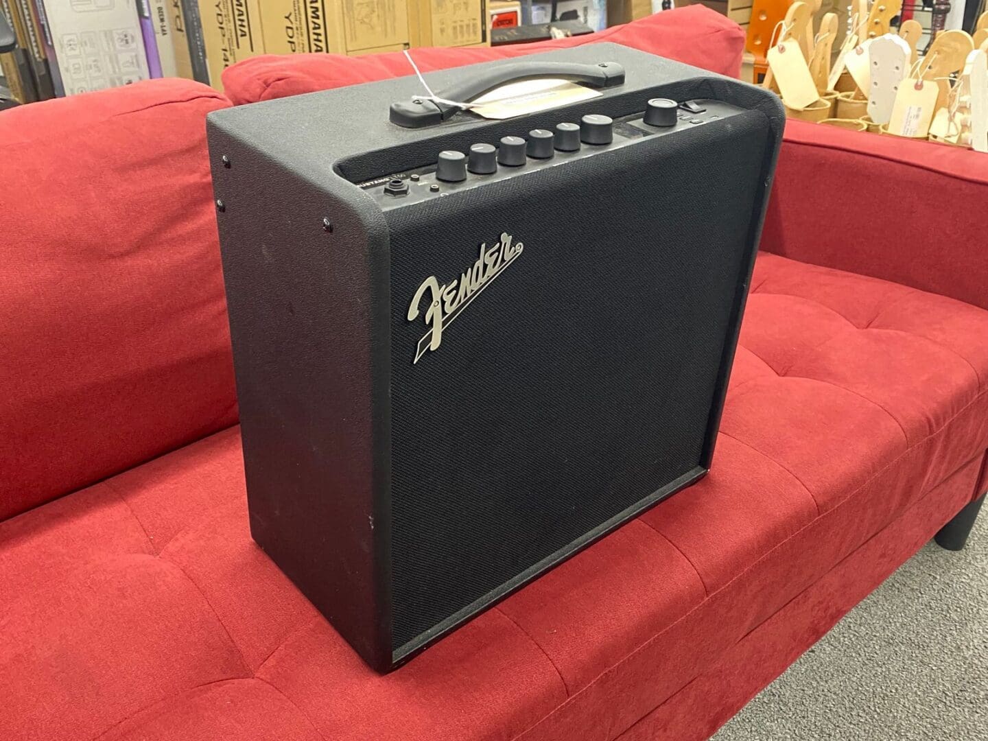 Fender Mustang LT50 50-Watt 1x12" Digital Modeling Guitar Combo - Black - Image 5
