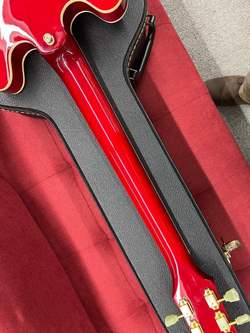 Epiphone Dot ES-345 CH Stereo 2011 - Cherry W/ Case - Image 7