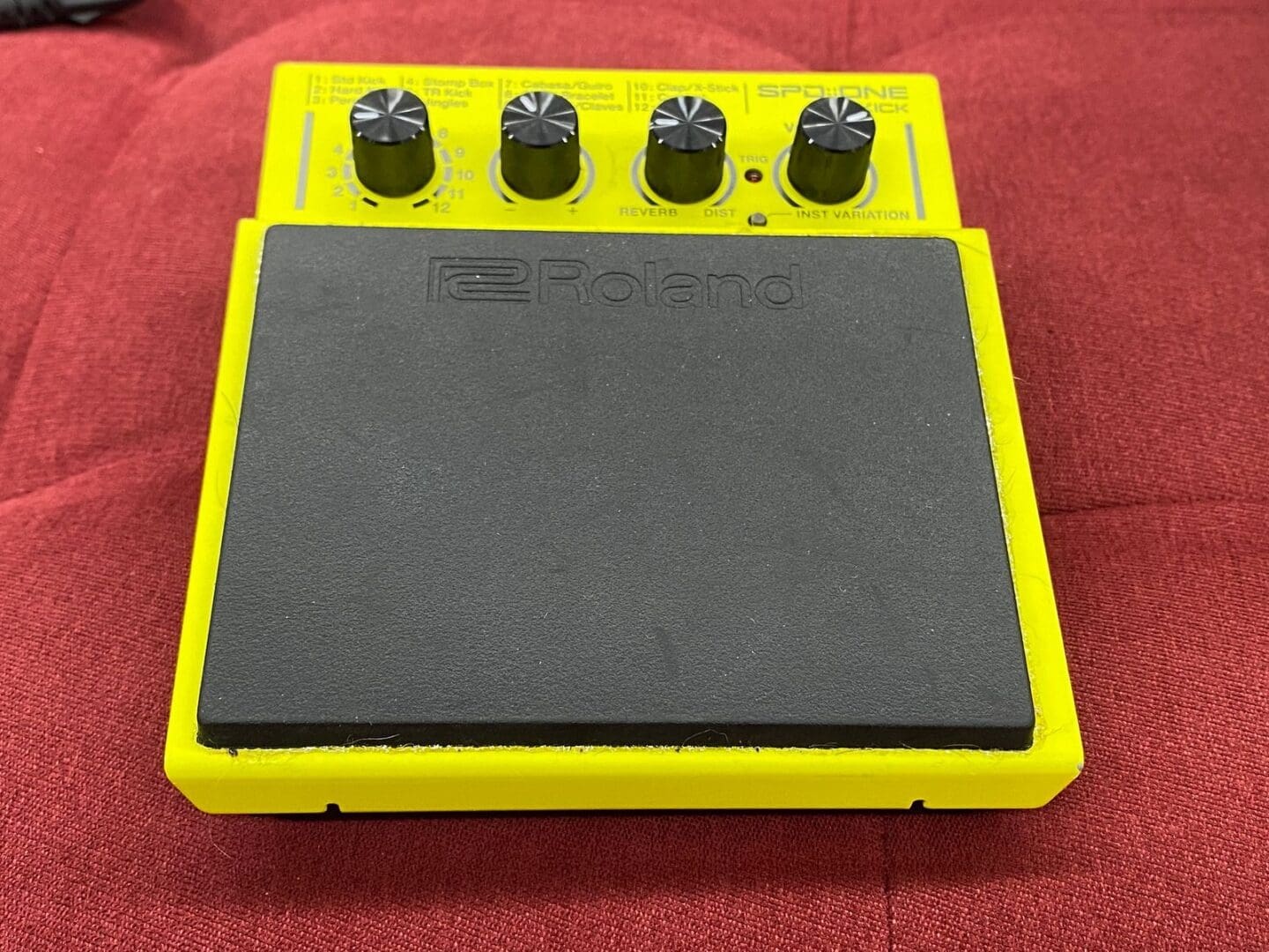 Roland SPD::ONE Kick Percussion Pad - Yellow - Image 3