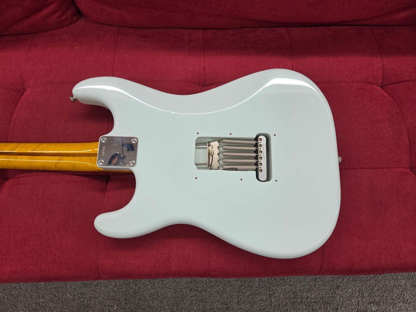 Warmoth Stratocaster - Sonic Blue - Image 3