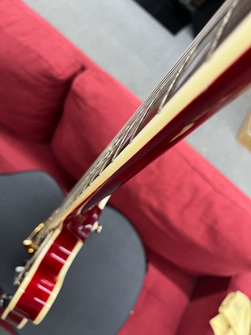 Epiphone Dot ES-345 CH Stereo 2011 - Cherry W/ Case - Image 4