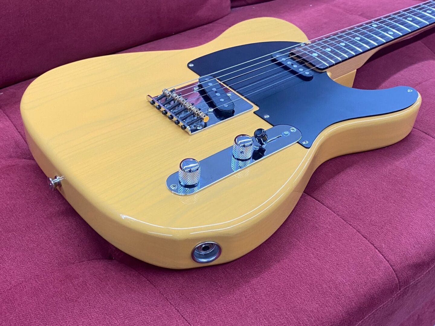 Bill Lawrence BT1R T-Style Electric Guitar 1980's - Butterscotch MIJ - Image 14