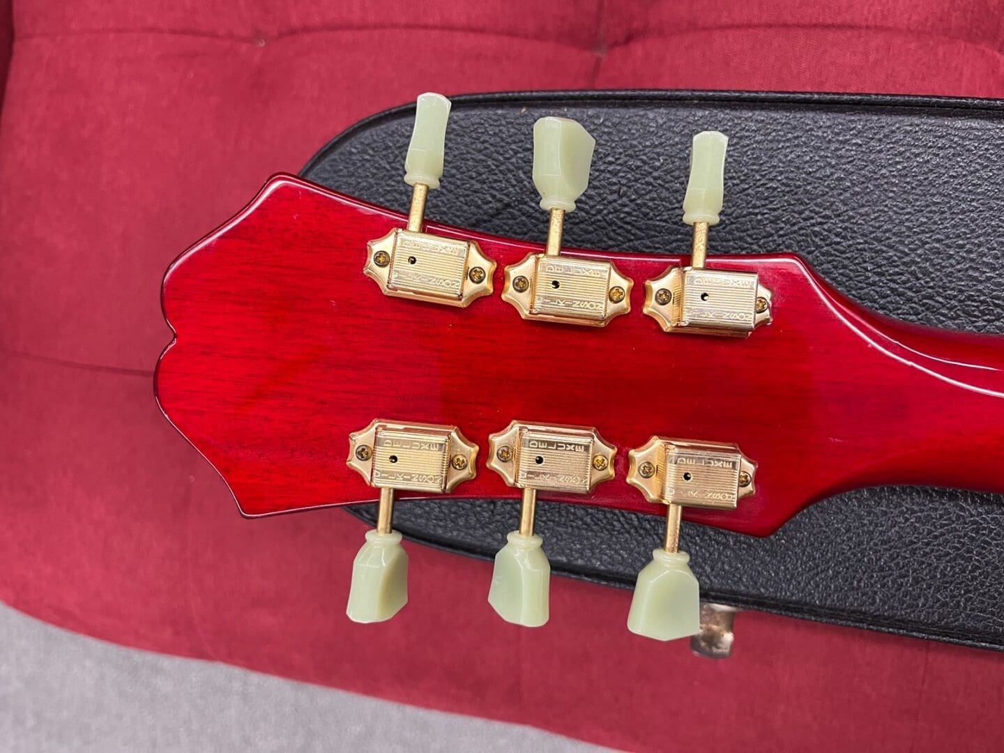 Epiphone Dot ES-345 CH Stereo 2011 - Cherry W/ Case - Image 11