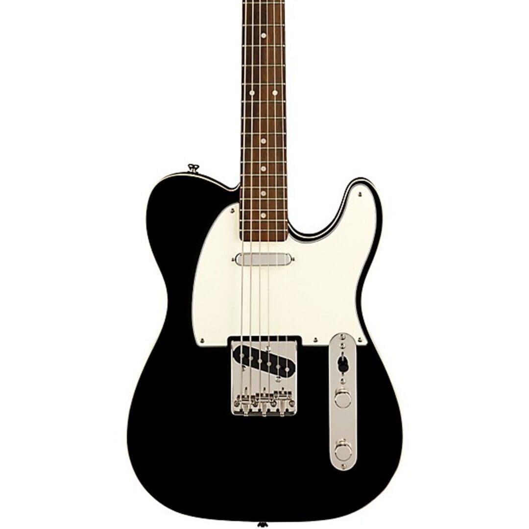 Squier Classic Vibe Baritone Custom Telecaster Electric Guitar - Black - Image 3