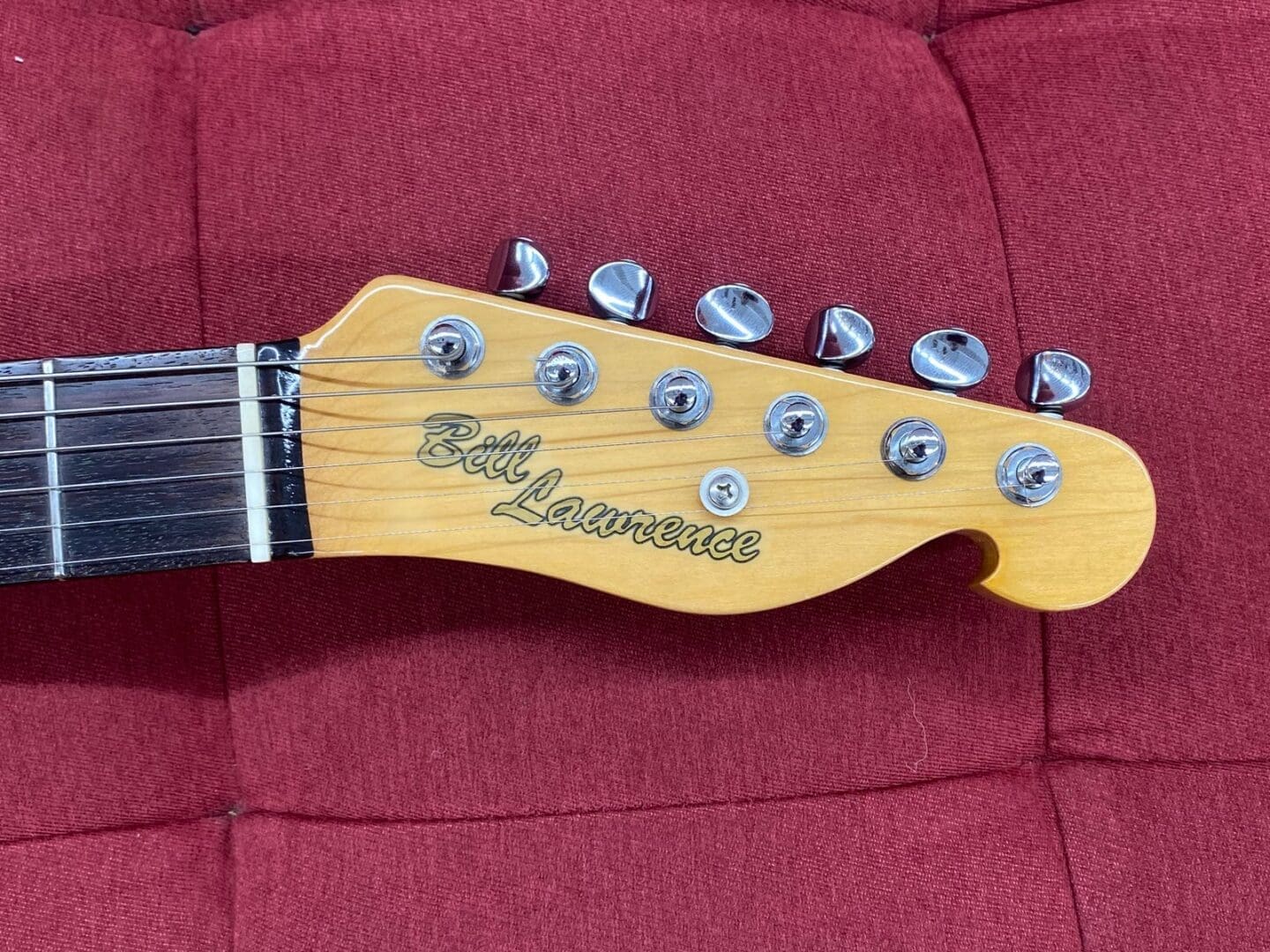 Bill Lawrence BT1R T-Style Electric Guitar 1980's - Butterscotch MIJ - Image 10