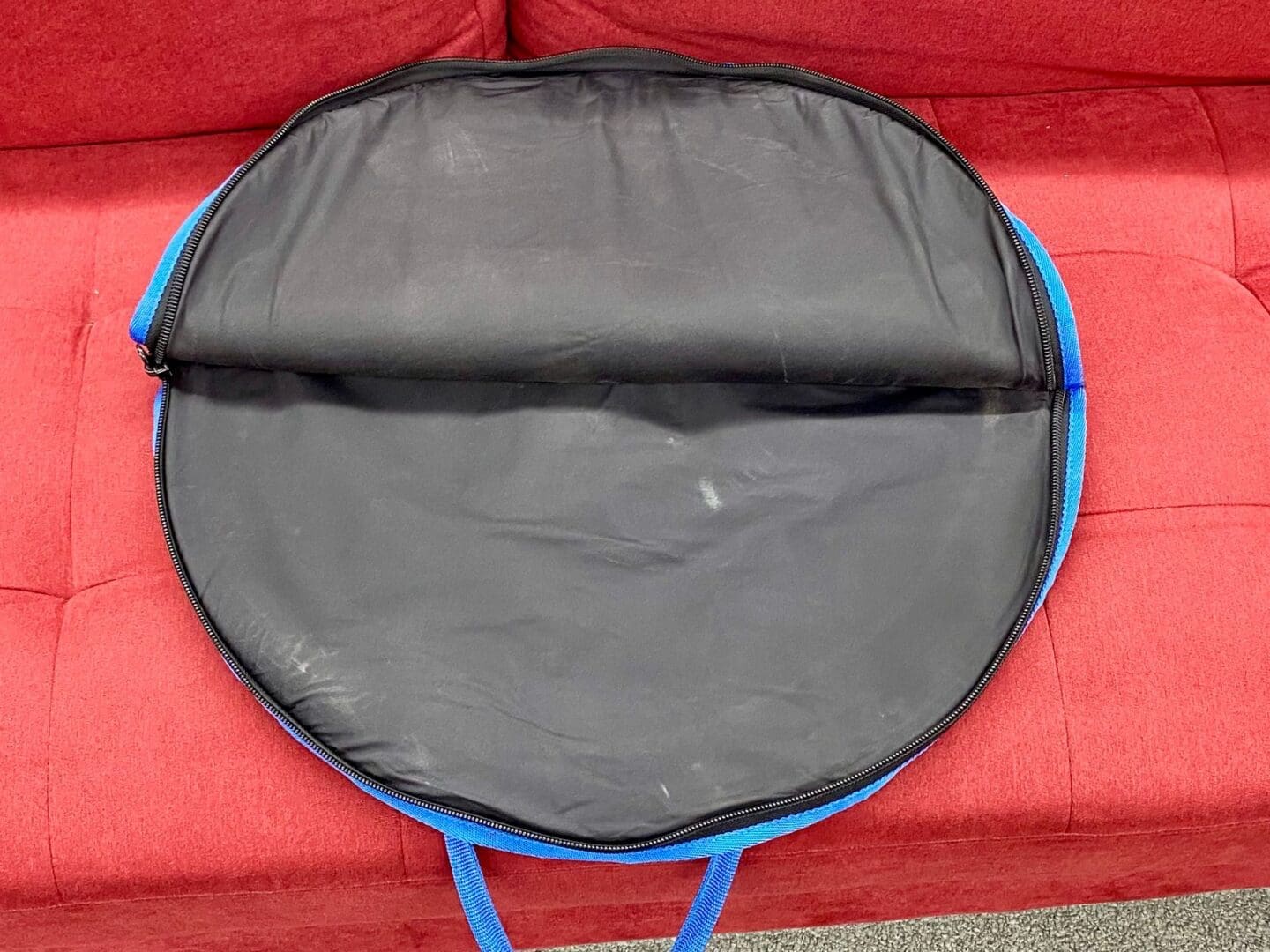 Vintage Paiste 20" Cymbal Bag - Blue - Image 3