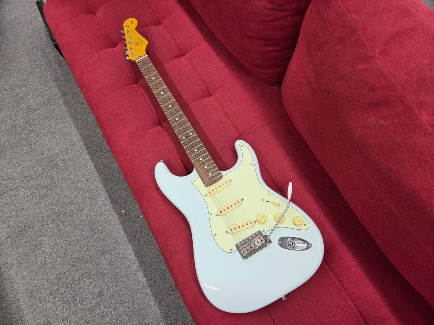 Warmoth Stratocaster - Sonic Blue