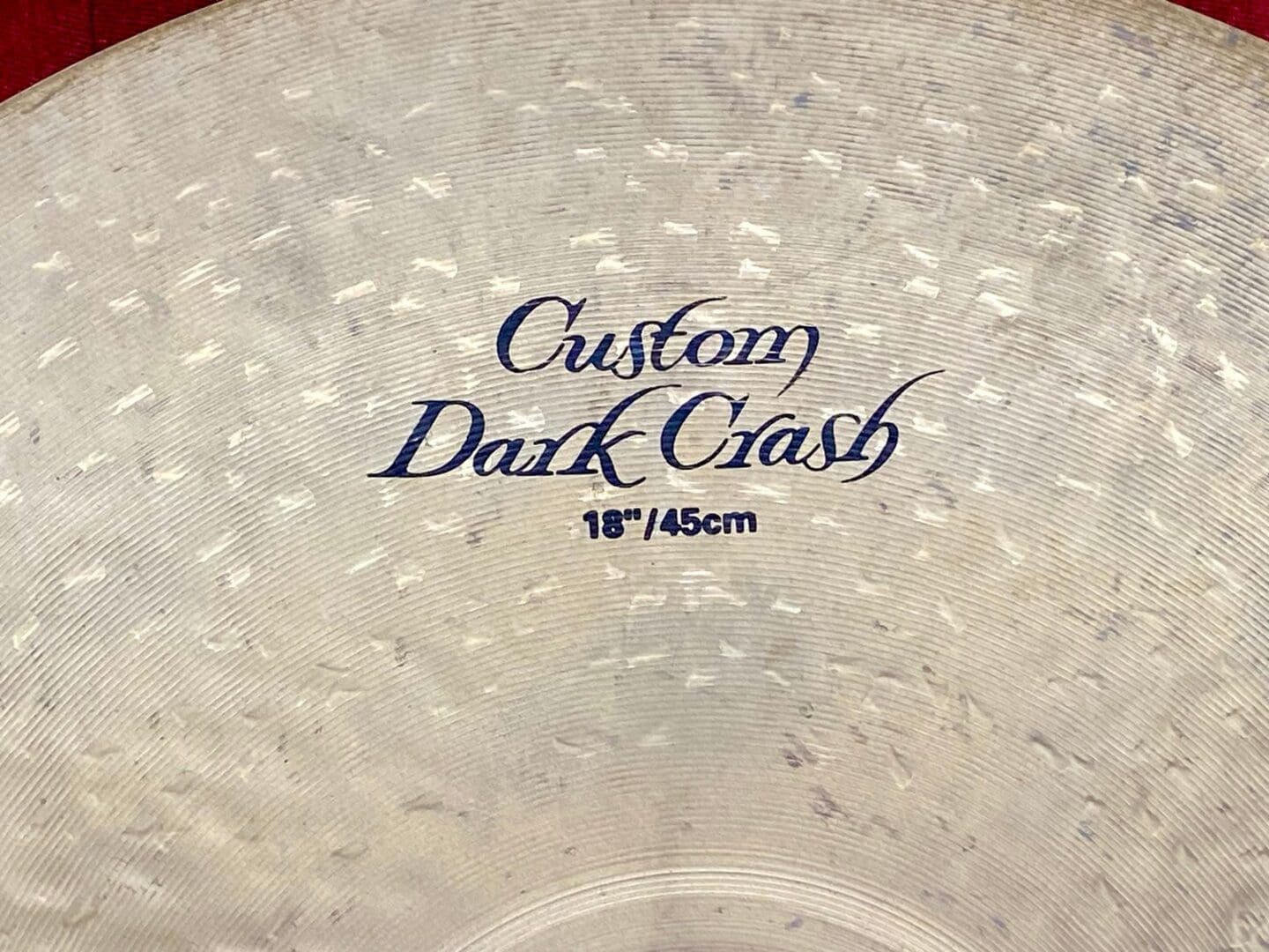 Zildjian 18" K Custom Dark Crash Cymbal - Image 4