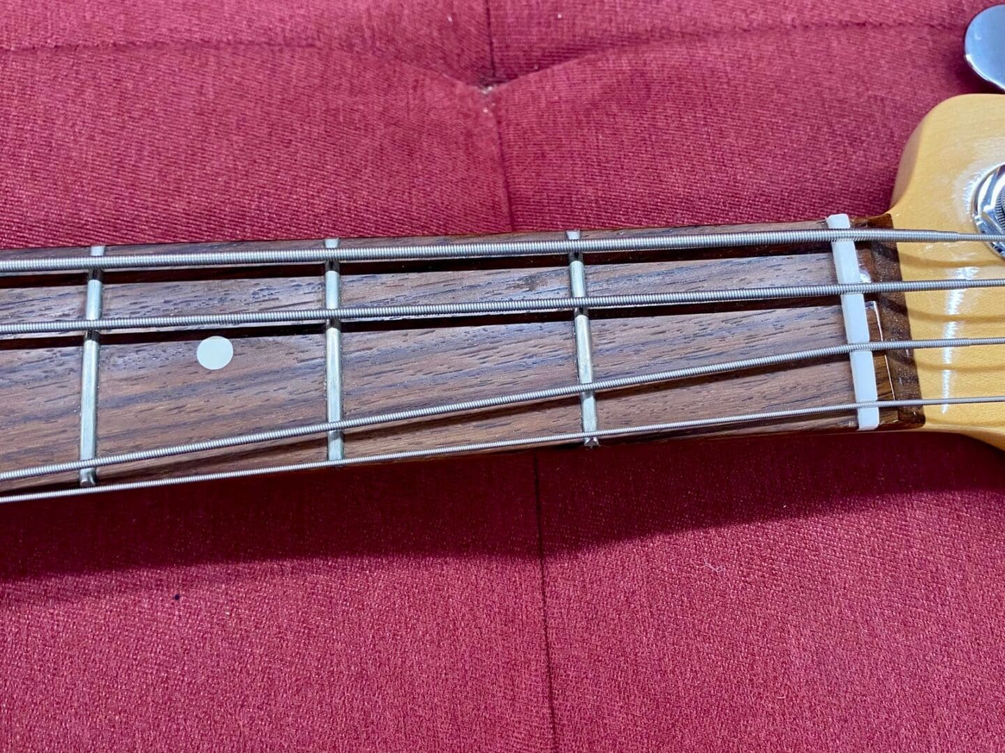 Fender American Standard Precision Bass 2008 - Black w/ Case - Image 2