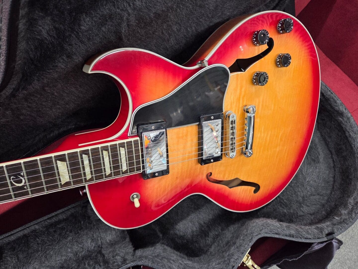 Gibson ES137 2007 - Heritage cherry sunburst guitarvwith case Custom C.O.A. - Image 14