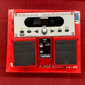 Boss VE-20 Vocal Performer Vocal Processor Pedal w/ Box