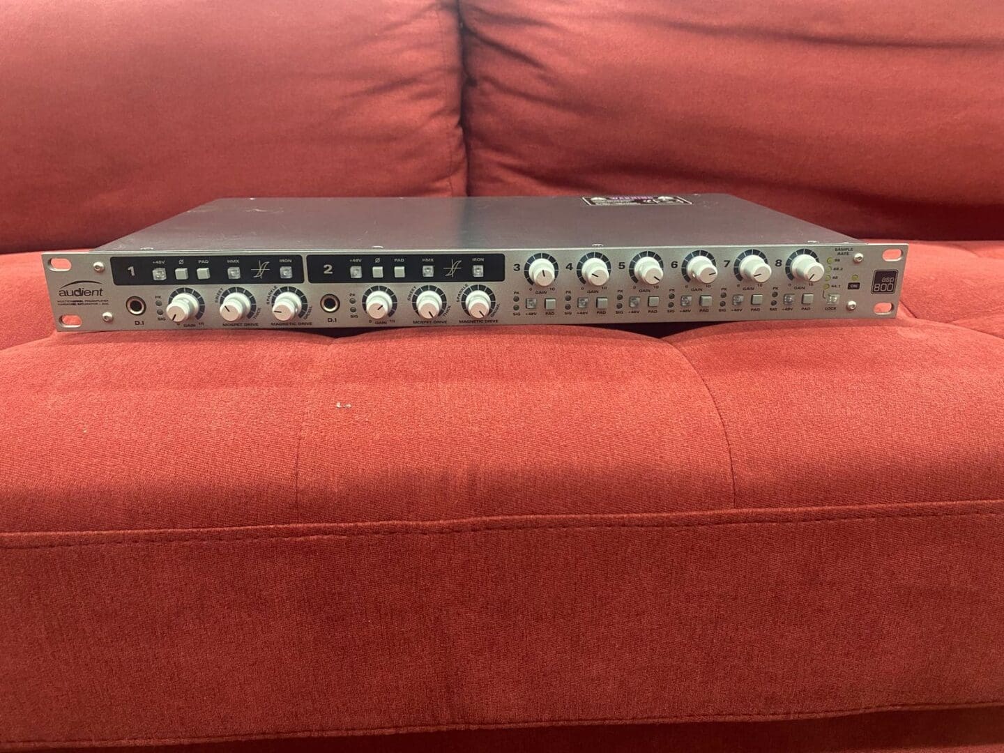 Audient ASP800 8-Channel Microphone Preamp/ADC - Image 11