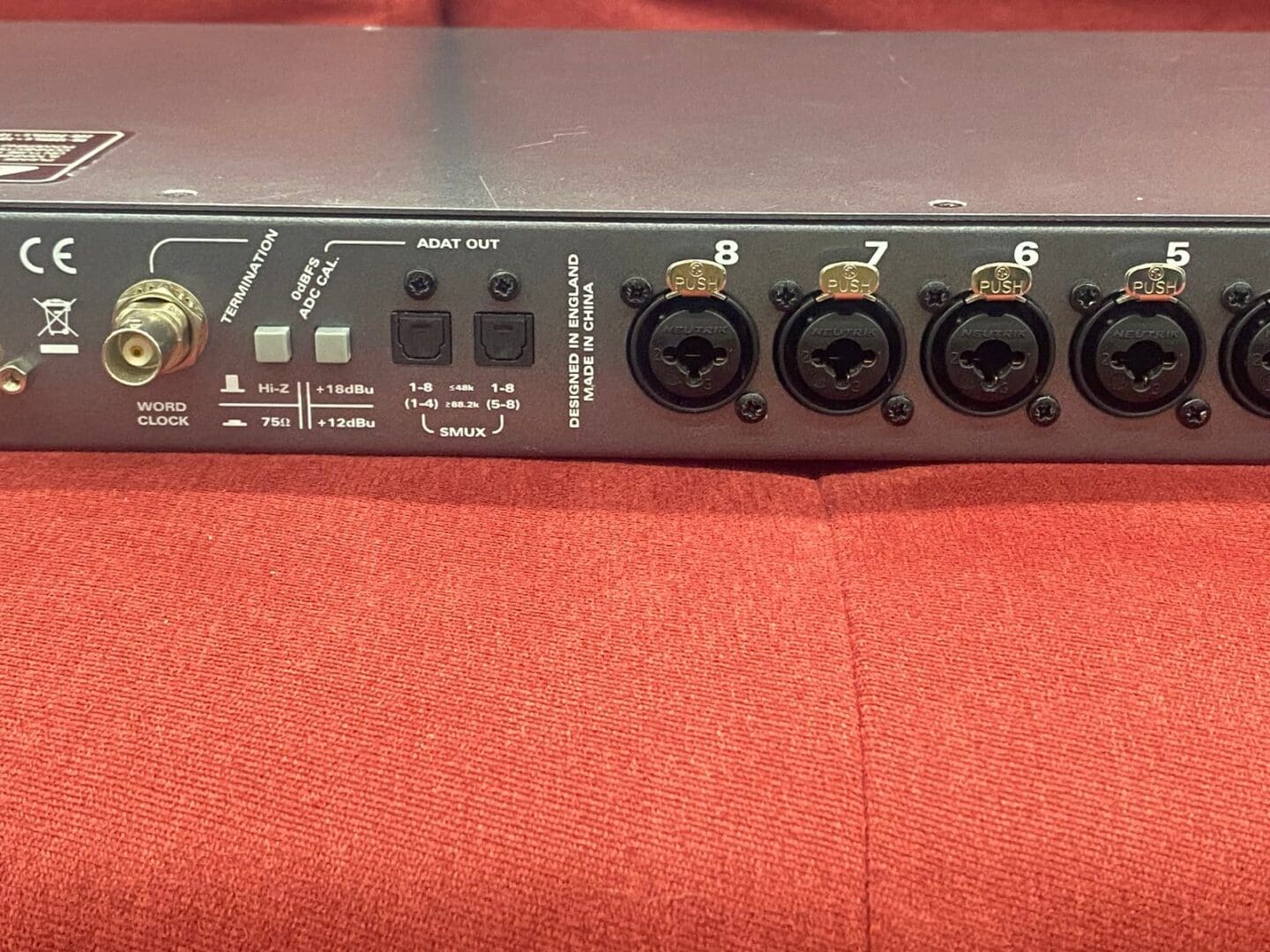 Audient ASP800 8-Channel Microphone Preamp/ADC - Image 9