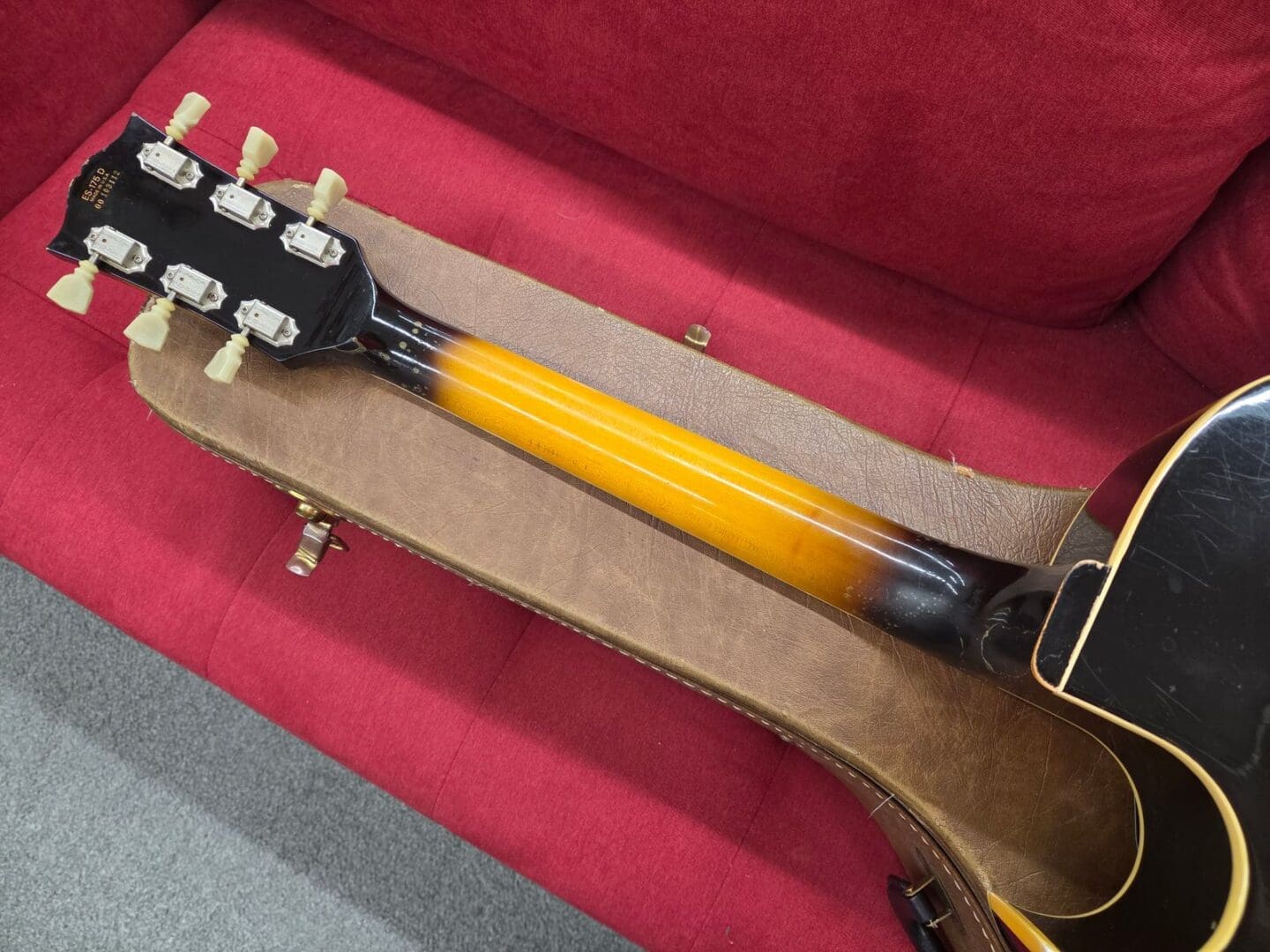 Gibson ES-175D 1976 with Case- Sunburst - Image 5